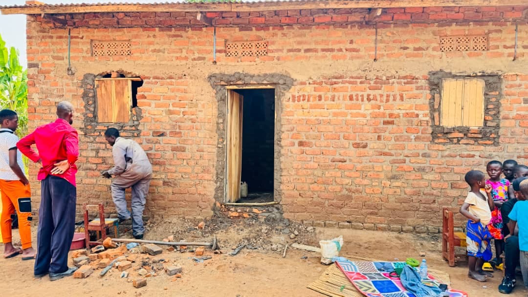 Fixing Doors and Windows at Buseja Village