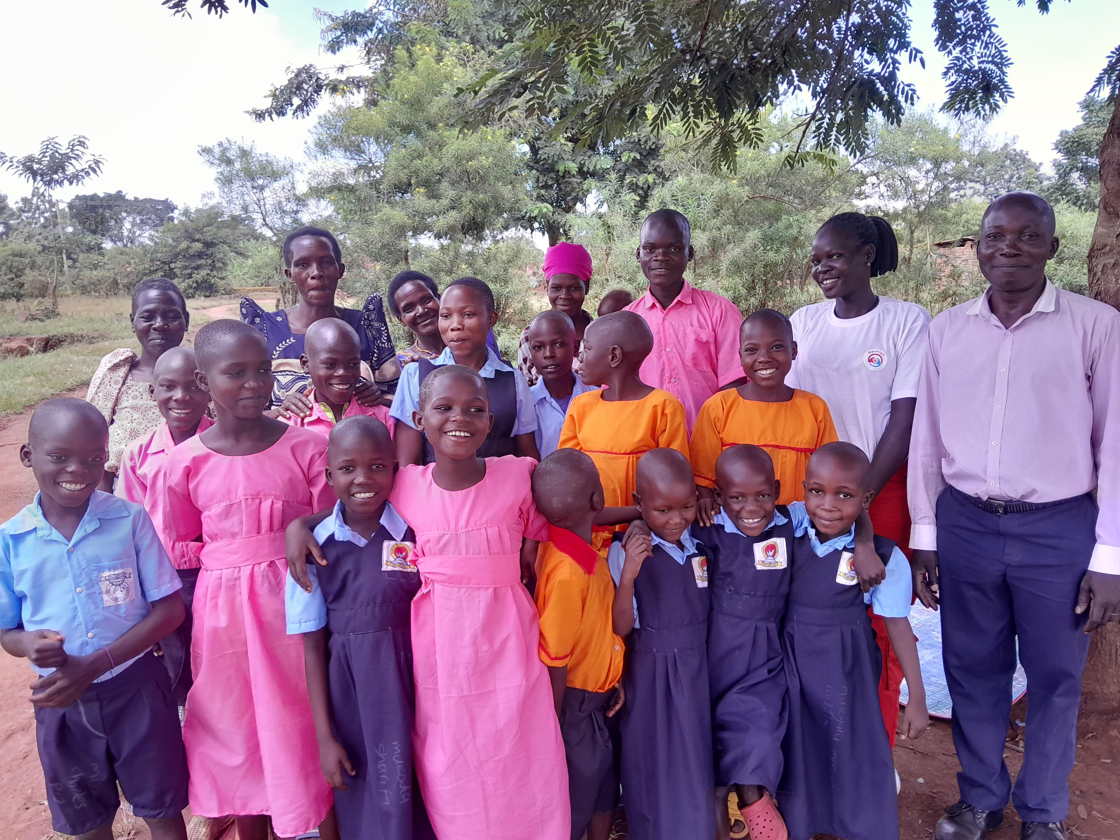 Bought New School Uniforms for the children