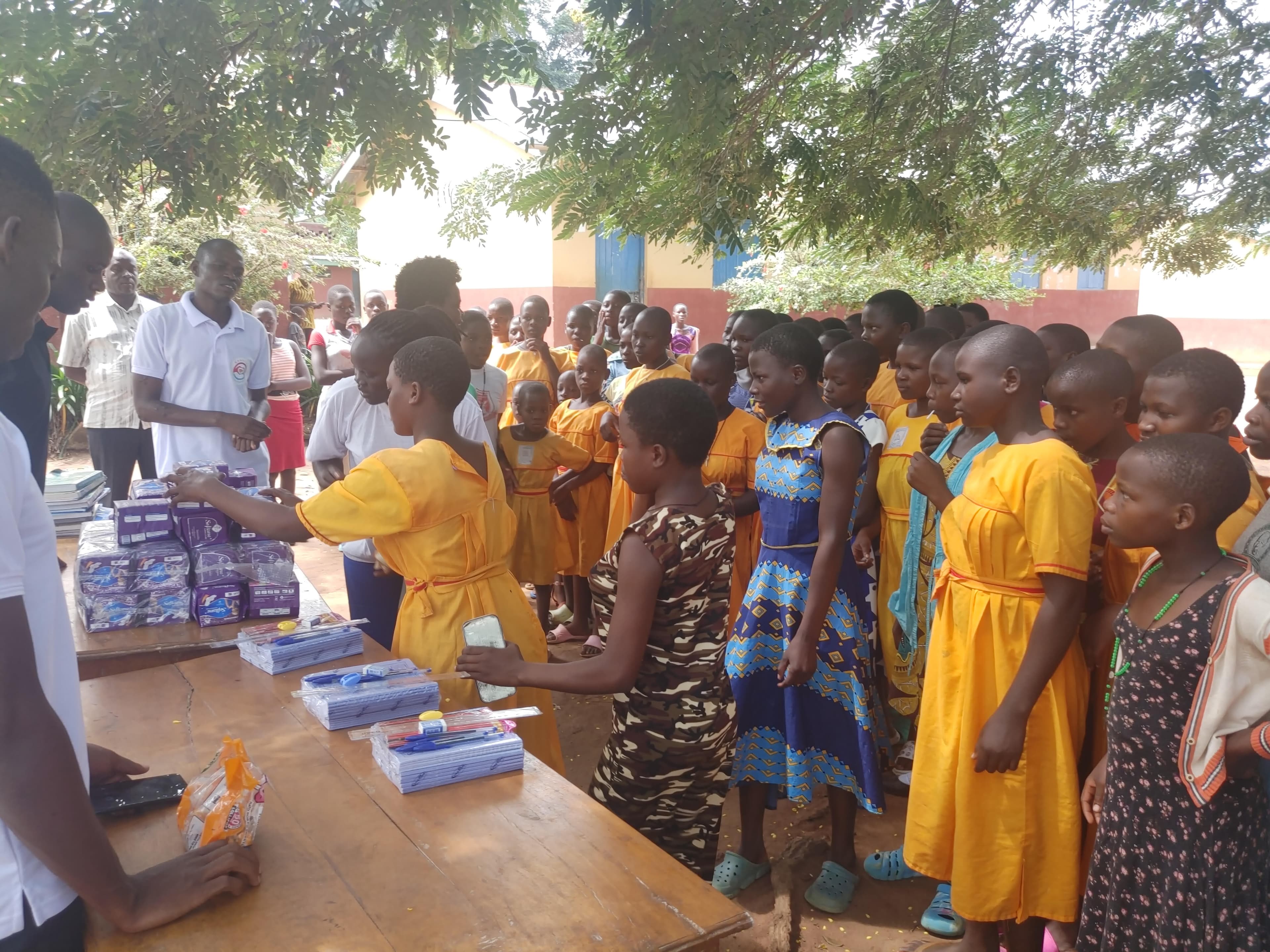 Payment of Fees and Distribution of scholarstic materials